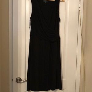 Ralph Lauren LBD - Sz 12 Gorgeous Draped Jersey